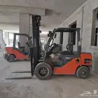 فوركلفت للايجار رافعة شوكية للايجار الشهري وليومي