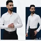 قميص ابيض خامة اكسفورد ممتازة