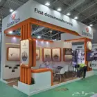 تنفيذ أعمال بوثات العرض للمعارض