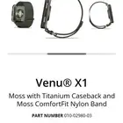 Garmin Venu X1 Titanium Sapphire Glass Brand New