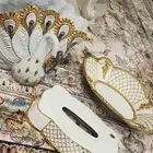 طقم ضيافة ايطالي بماء الذهب