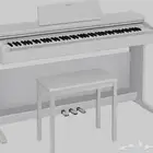 بيانو كاسيو مكتبي لو اسبوعين جديد
