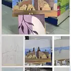 رسم حسب الطلب للمسابقات ومعارض الفنون  الدرعية