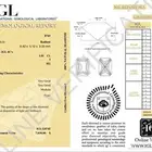 1 قيراط ألماس طبيعي بشهادة