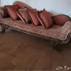 Sofa with large cushions
