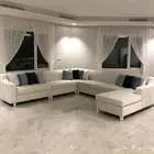 مفروشات الرياض  تفصيل جميع انواع الكنب والجلسات الارضي والس