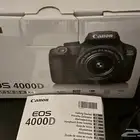 كاميرا كانون 4000D استخدام نظيف