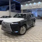 لكزس LX600 BB سعودي اسود داخليه اف وايت 2025 (بطاقه جمركيه )