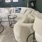 كنبه فاااخره 3 متر و 39 سم تصميم جميل جديده من هوم سنتر