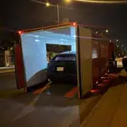 سطحه مقفله مغطاة نزول كامل