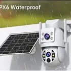 كاميرات مراقبة على الطاقة الشمسية كاميرات متحركة وصوت وزوم