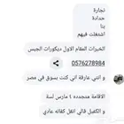 مصري يبحث عن وظيفه