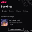 تذكرة بوليفارد ورولد فاملي السبت