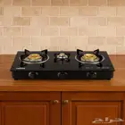 موقد غاز زجاجي ثلاثي الشعلات