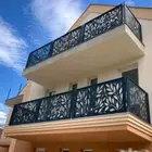 قص ليزر ساتر حديد ساتر شرائح ساتر مجدول متحرك