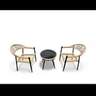 طقم 2 كرسي وطاوله