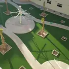 عشب صناعى تركيب وشلالات ونوافير