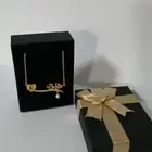 سلسال بالإسم خلود تالين رغد مريم تصمم اي اسم تبو مطلي ذهب