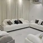 كنب مجلس مساند تفصيل تنجيد ستائر ويفي امريكي جمع النوعيه