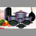 طقم قدور لم يستخدم ما زال بالكرتون البيع بسبب السفر النهائى