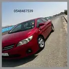 toyota corola   2012  manual gear  super fress insallh.