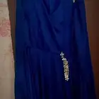فستان سهره باللون الازرق الغامق