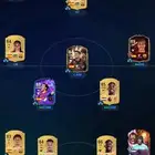 حساب فيفا 26 تشكيلة العبة في حساب السوني الساسي