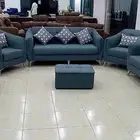 طقم خمس قطع 3 كبير 2 كراسي مفرد بسعر 1800 ريال الحقوا العروض