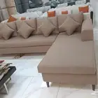 كنب جديد جاهز حرف ال و7نفر شامل التوصيل