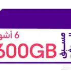 راوتر CPE5 5G شريحه بيانات كويك نت600قيقا 6شهور ب850ريال