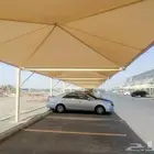 مظلات سيارات وسواتر وبيت الشعر وبرجولات