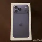 آيفون 17 برو ماكس 256 قيقا جديد بكرتونه نسخة الشرق الأوسط