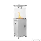 دفاية غاز بطول 1.4 متر وقوة 11kw للجلسات الخارجية والمطاعم