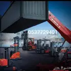 ايجار معدات رفع .مشاوير .يومي .شهري.سنوي