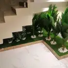 تنسيق حدائق تحت الدرج