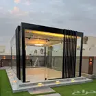 زجاج سكريت غرفه زجاجيه وتنسيق حدائق منزليه