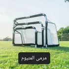 أبواب مرمى المنيوم مقاسات مختلفة