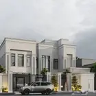 تصميم واجهات فيلا سكنية نيو كلاسك احترافية بأسعار تنافسية