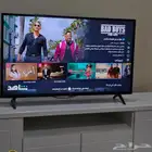شاشه الجي 43 سمارت 4k HDR رسيفر داخلي
