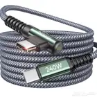 AINOPE 240W USB C to USB C Cable 3M Right Angle C to C