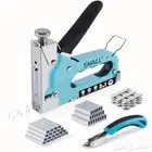 دباسة خشب نوعية ممتازة مع خلاعة و 2000 دبوس 3 أنواع