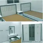 يوجد لدينا غرف نوم جاهزه بارخص الاسعار للتواصل