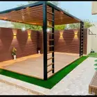 جلسات برجولات مظلات سواتر ديكورات