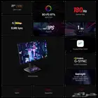 Asus ROG Strix XG27ACS 1440p 180hz جديدة
