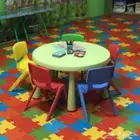 طاولات وكراسي ملونة فردية للاطفال للحضانات والروضة والدراسة