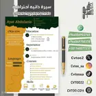 سيرة ذاتية مميزة 20ريال