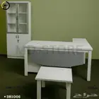 مكتب مودرن ابيض و بني - مختلف مقاس موجود