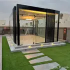 احوض زرع طبيعي وصنعي شلالات ونوفير فيبر وبناء جلسات خارجيهات