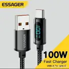 كابل Essager USB-A إلى تايب C قدرة شحن 7A وطول 2 متر