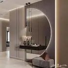 ديكورات شاشه ديكورات مداخل بديل شيبورد بديل خشب مرايات فوم
